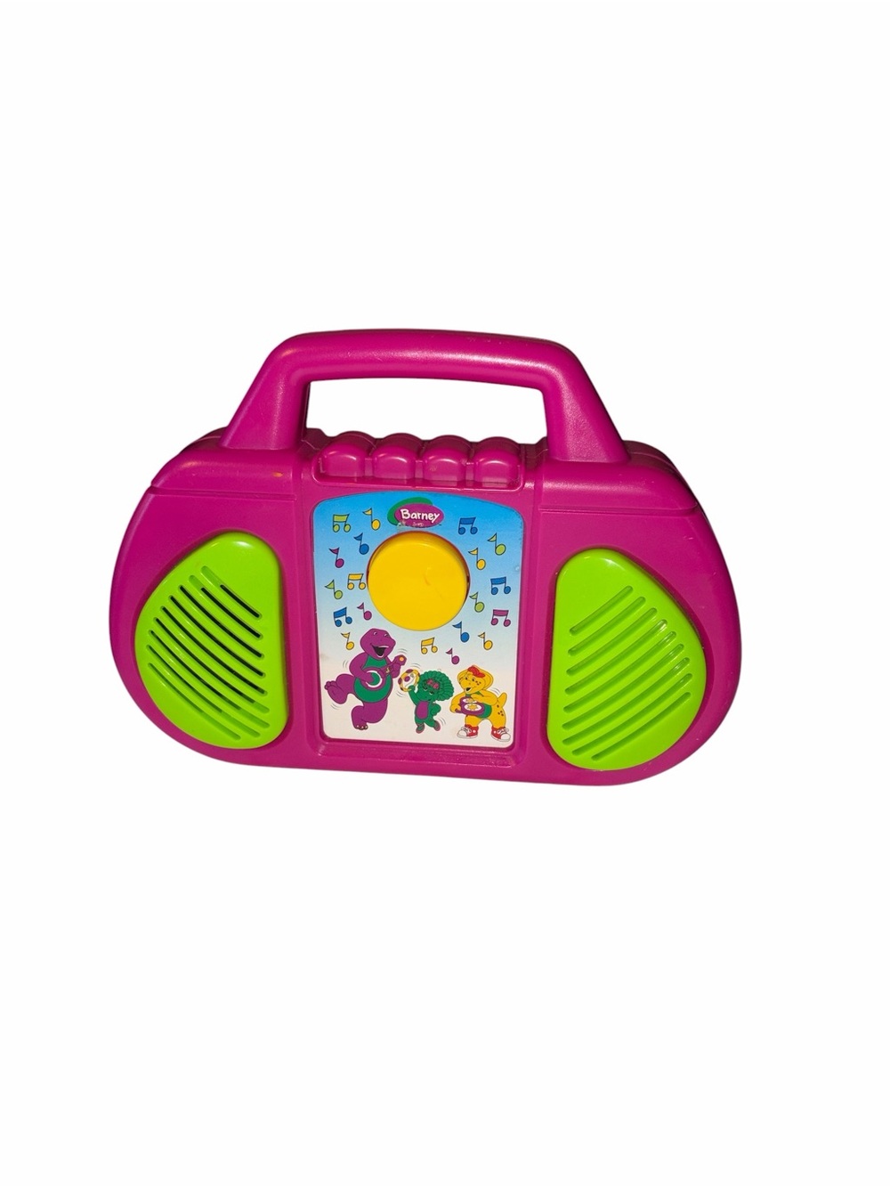 Barney Musical Toy Radio
Stereo Boombox Purple
Dinosaur Working Condition
